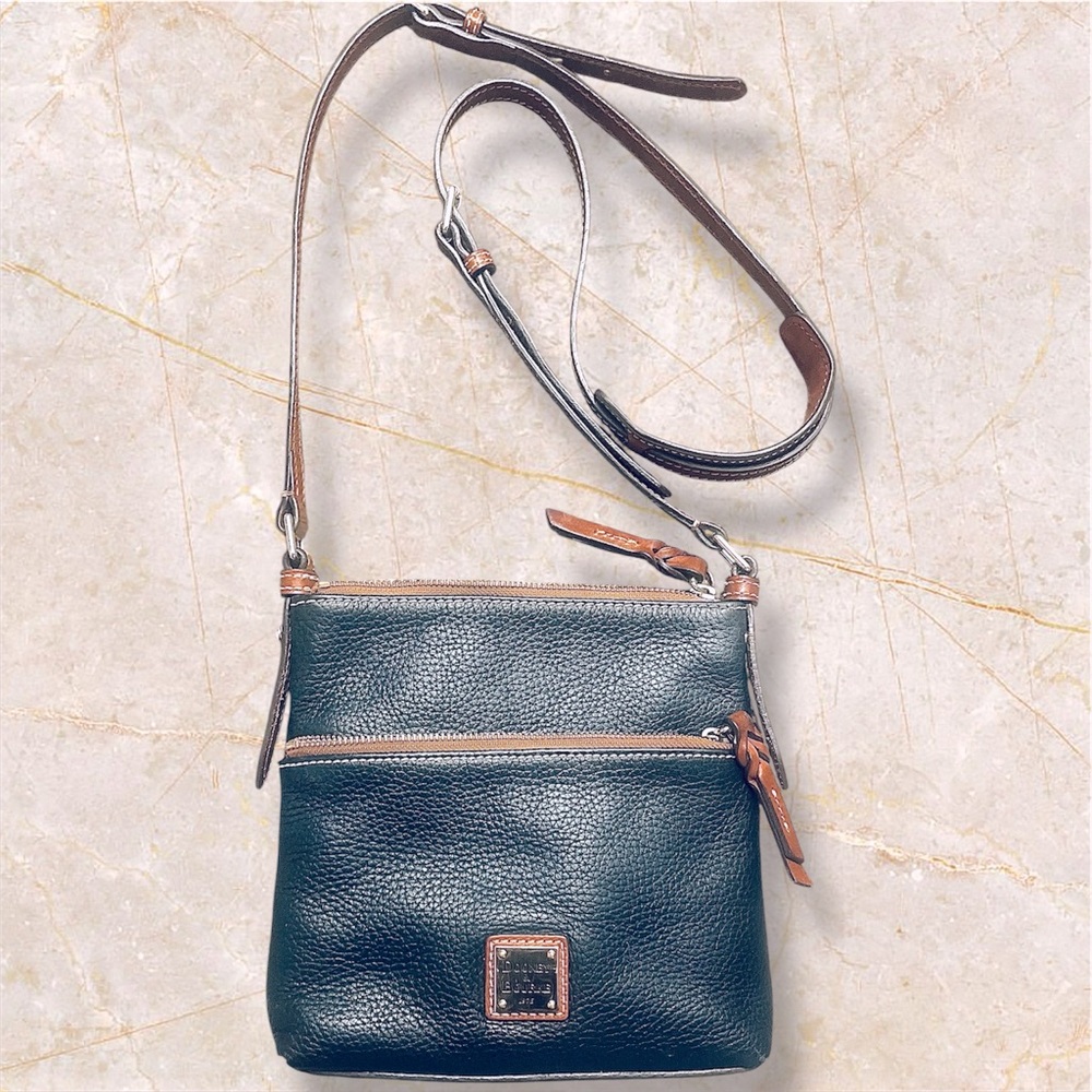 Dooney & Bourke Pebble Grain Leather Everyday Crossbody Bag, Black